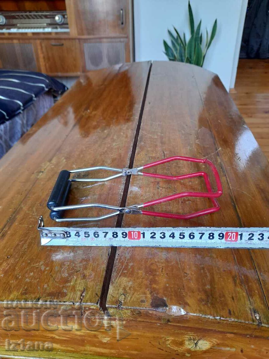 Auction  Old clip, device for removing jars