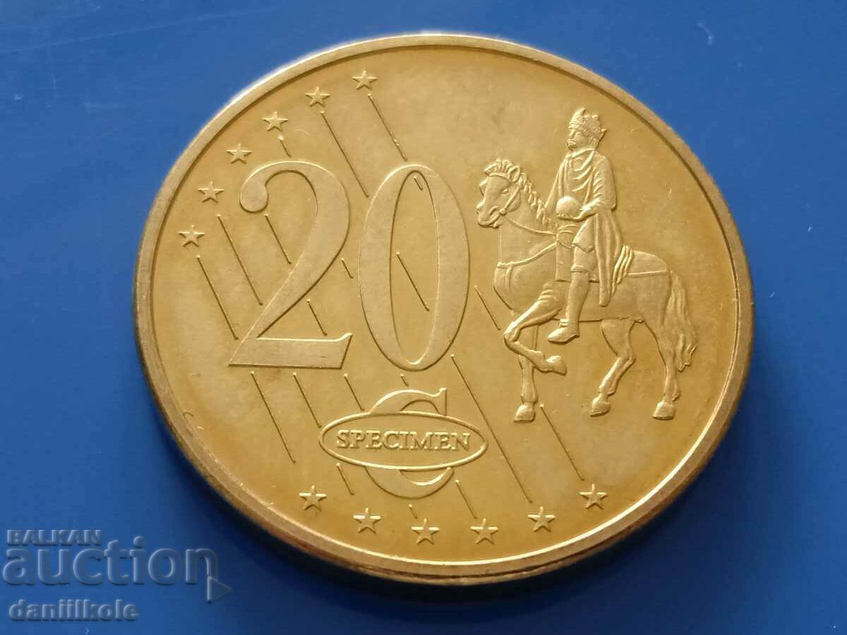 Licitație *$*Y*$* TRICOUL 20 EURO-CENT 2003 *$*Y*$*