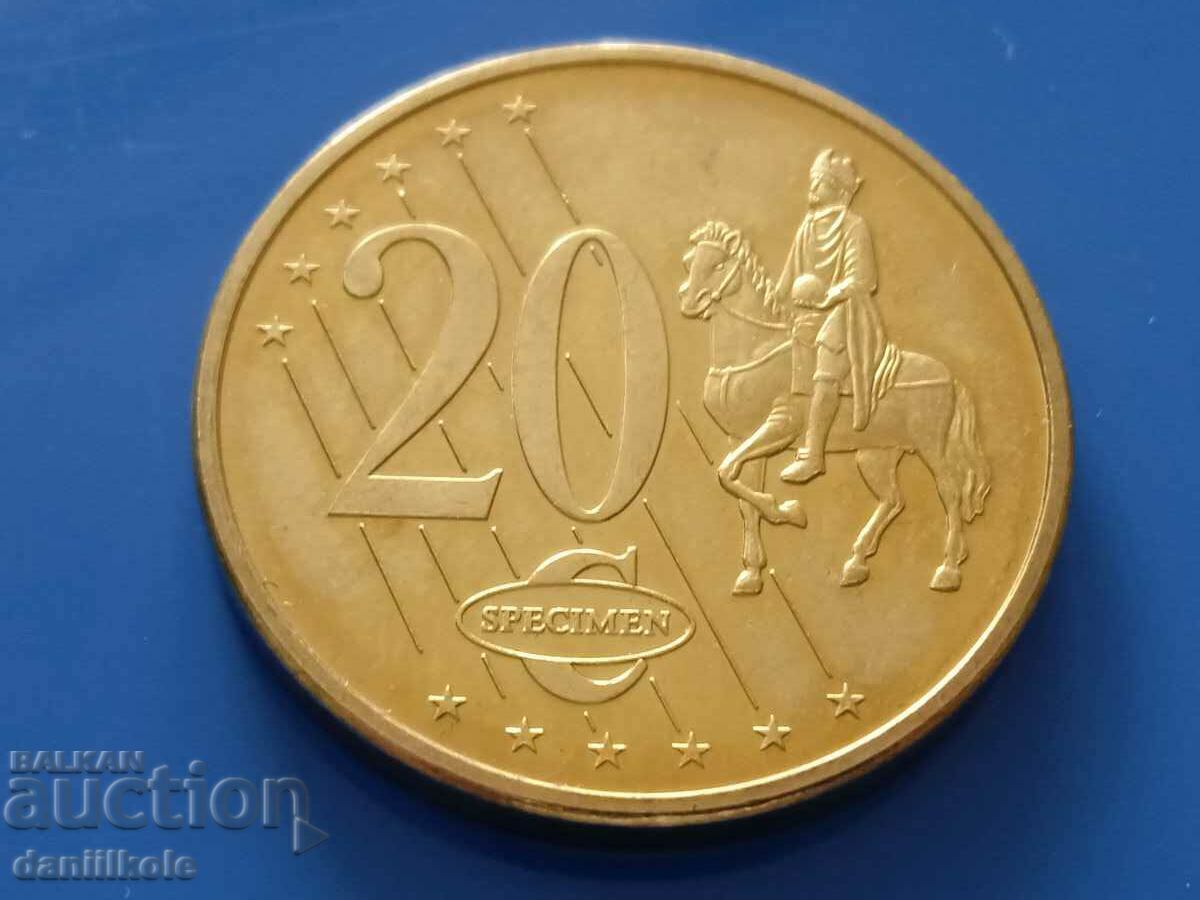 Delivery of *$*Y*$* SPECIMEN 20 EURO-CENT JERSEY 2003 *$*Y*$* Delivery of *$*Y*$* SPECIMEN 20 EURO-CENT JERSEY 2003 *$*Y*$*