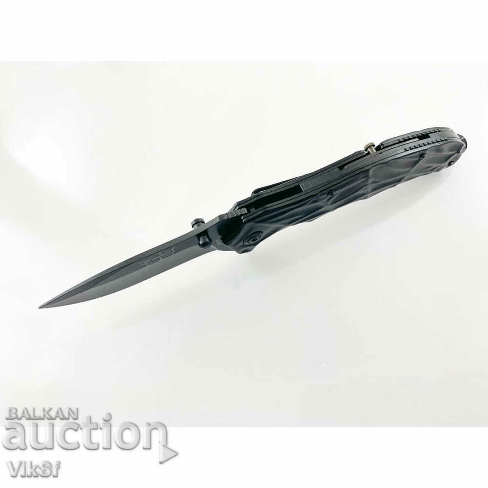 Folding automatic pocket knife elf monkey B091 80x210 mm - 5 Folding automatic pocket knife elf monkey B091 80x210 mm - 5