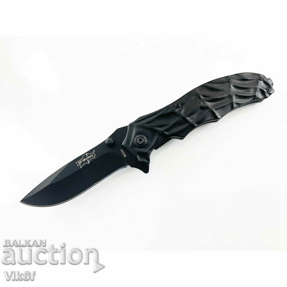Πτυσσόμενο αυτόματο μαχαίρι τσέπης elf monkey B091 80x210 mm