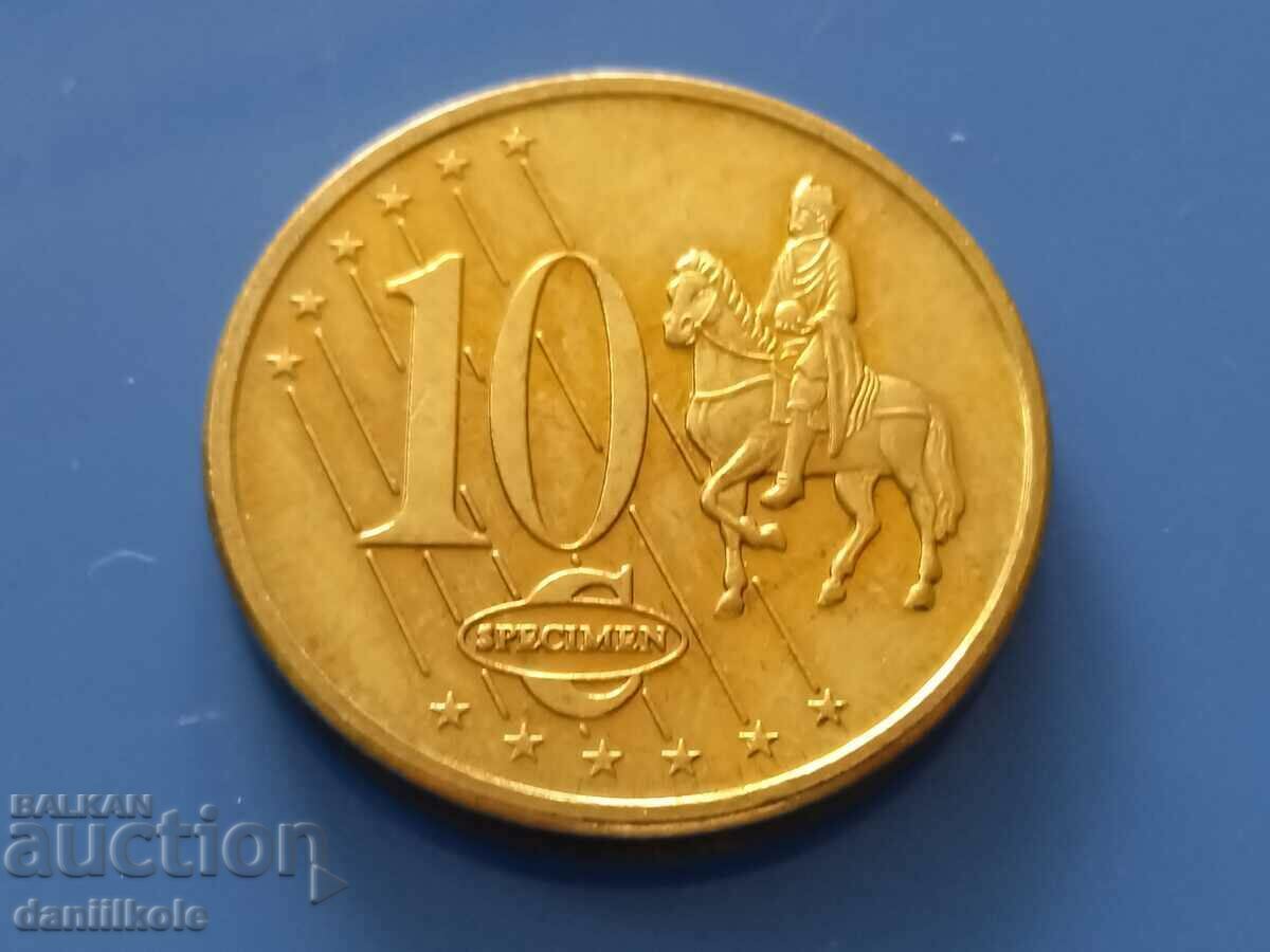 Delivery of *$*Y*$* SPECIMEN 10 EURO-CENT LATVIA 2003 *$*Y*$* Delivery of *$*Y*$* SPECIMEN 10 EURO-CENT LATVIA 2003 *$*Y*$*