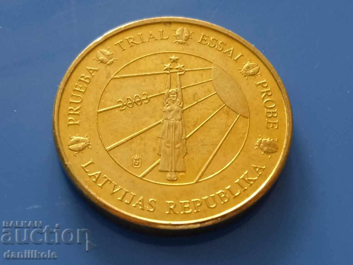 *$*Y*$* SPECIMEN 10 EURO-CENT LATVIA 2003 *$*Y*$* - 5 *$*Y*$* SPECIMEN 10 EURO-CENT LATVIA 2003 *$*Y*$* - 5