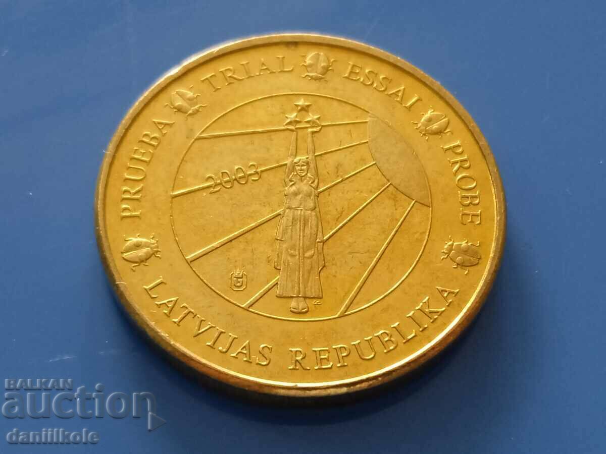 *$*Y*$* SPECIMEN 10 EURO-CENT LATVIA 2003 *$*Y*$* - 7 *$*Y*$* SPECIMEN 10 EURO-CENT LATVIA 2003 *$*Y*$* - 7