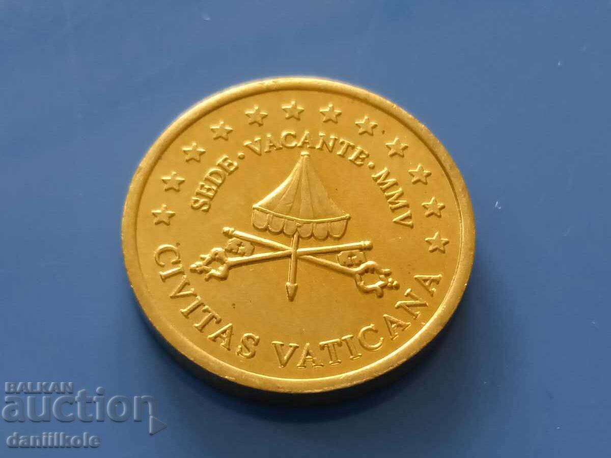 *$*Y*$* SPECIMEN 10 EURO-CENT VATICAN 2005 *$*Y*$* - 5 *$*Y*$* SPECIMEN 10 EURO-CENT VATICAN 2005 *$*Y*$* - 5