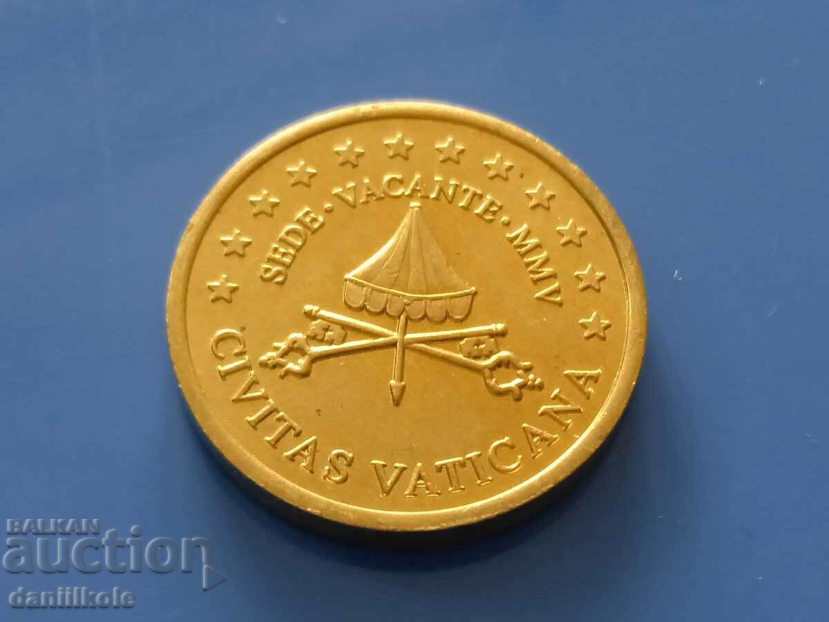 *$*Y*$* SPECIMEN 10 EURO-CENT VATICAN 2005 *$*Y*$* - 6 *$*Y*$* SPECIMEN 10 EURO-CENT VATICAN 2005 *$*Y*$* - 6