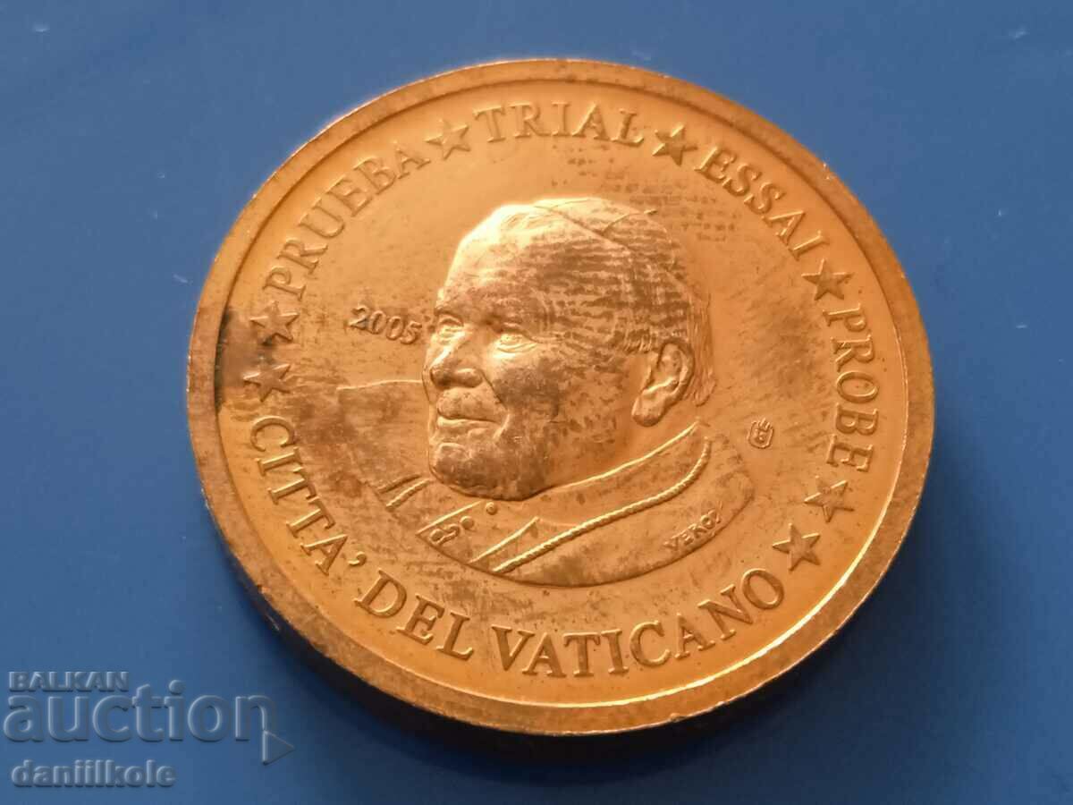 *$*Y*$* SPECIMEN 2 EURO-CENT VATICAN 2005 *$*Y*$* - 5 *$*Y*$* SPECIMEN 2 EURO-CENT VATICAN 2005 *$*Y*$* - 5