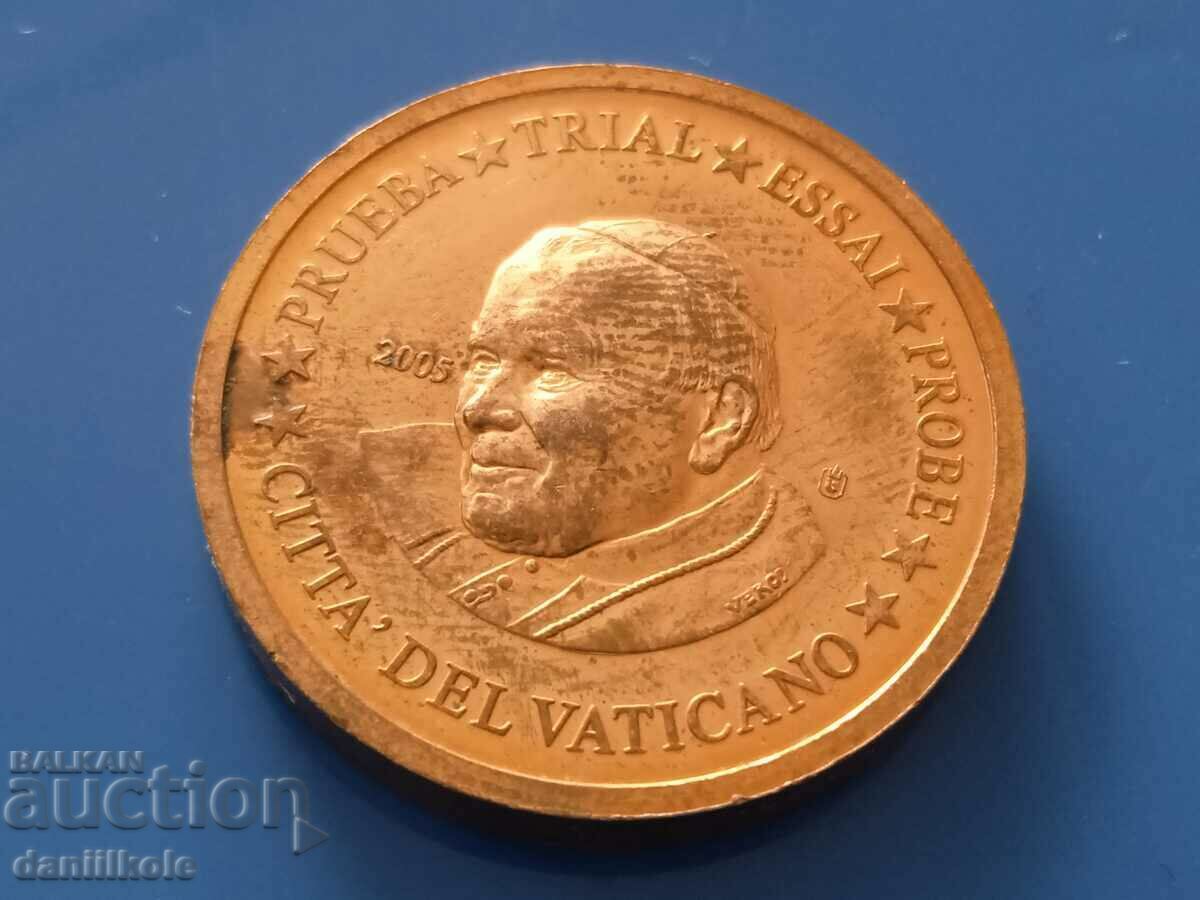 *$*Y*$* SPECIMEN 2 EURO-CENT VATICAN 2005 *$*Y*$* - 7 *$*Y*$* SPECIMEN 2 EURO-CENT VATICAN 2005 *$*Y*$* - 7