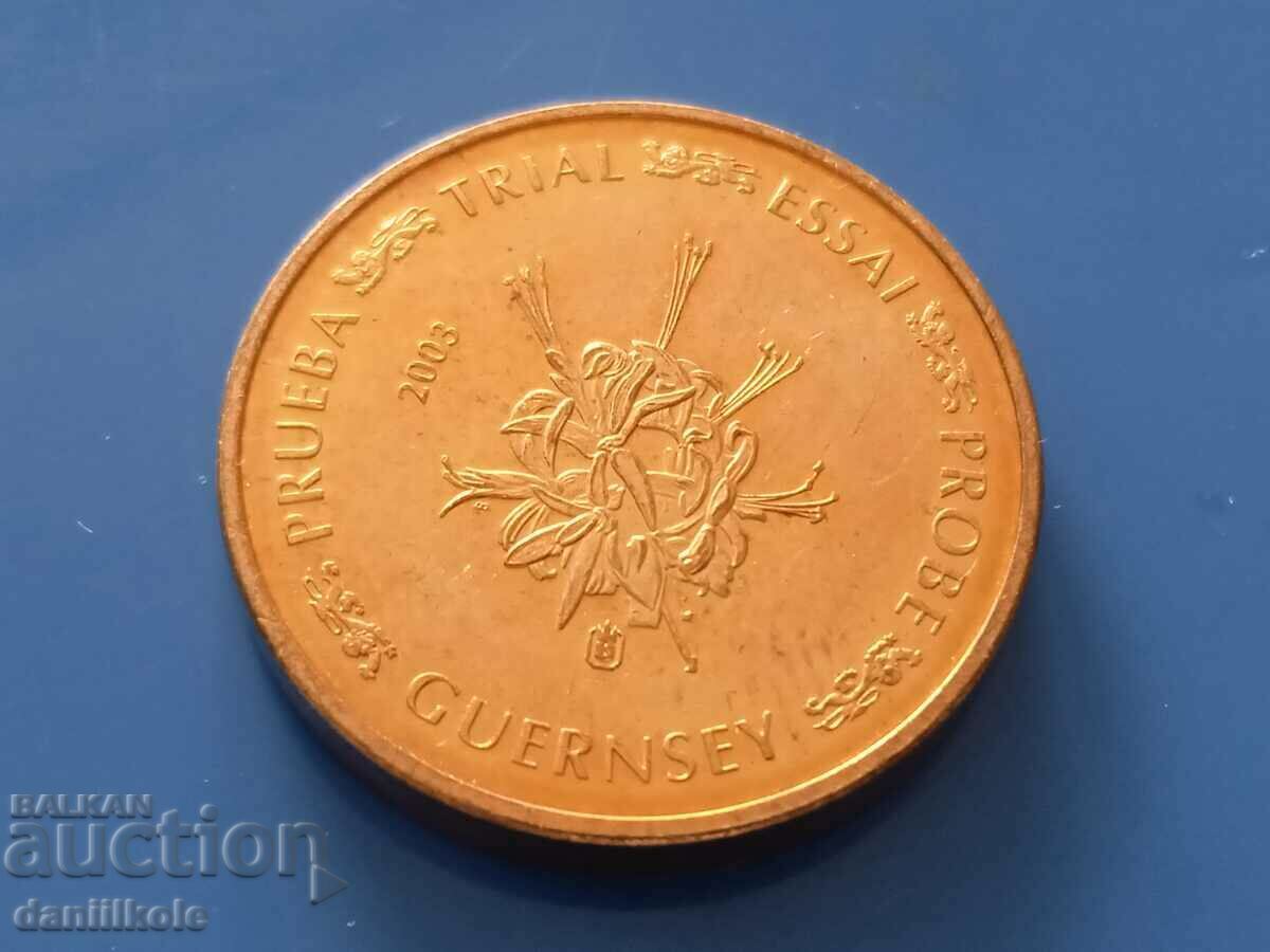 *$*Y*$* SPECIMEN 1 EURO-CENT GUERNSEY 2003 *$*Y*$* - 5 *$*Y*$* SPECIMEN 1 EURO-CENT GUERNSEY 2003 *$*Y*$* - 5
