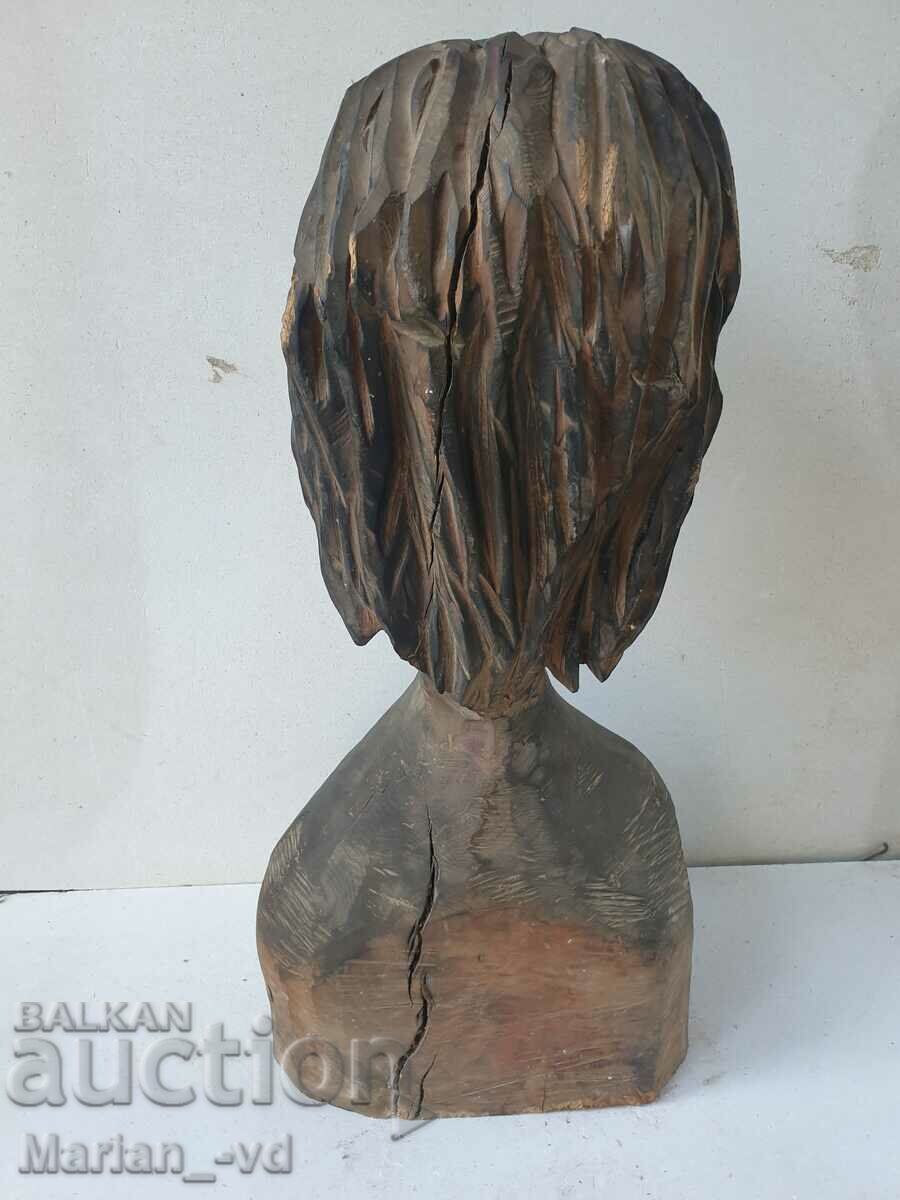 Bust din lemn - 5