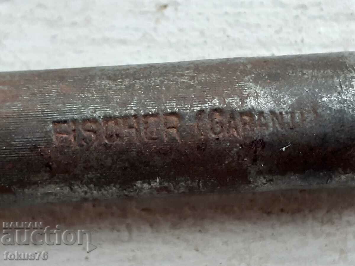 Delivery of Old collectible Fischer table with horn handle