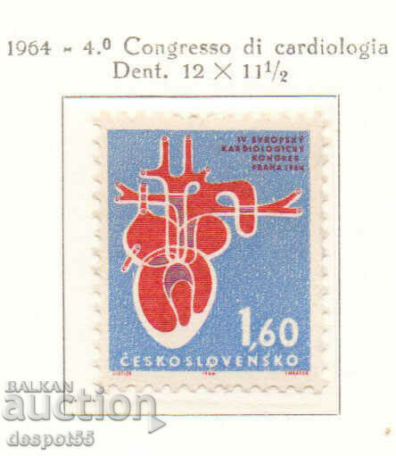 1964. Czechoslovakia. European Congress of Cardiology, Prague.
