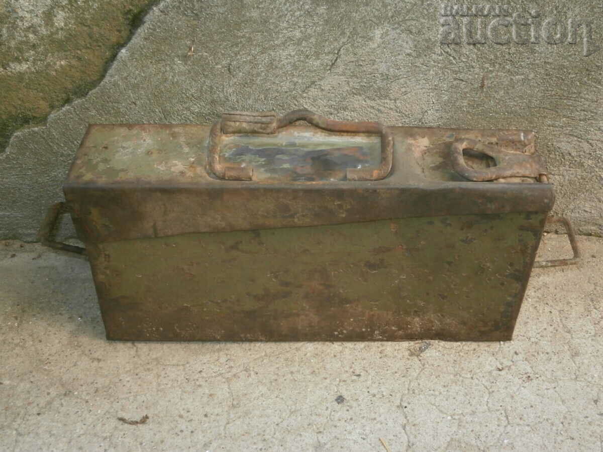 Патронно сандъче МГ 34 42 Вермахт WWII кутия за боеприпаси