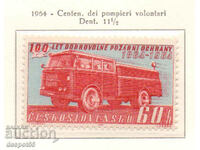 1964. Czechoslovakia. Skoda fire truck.