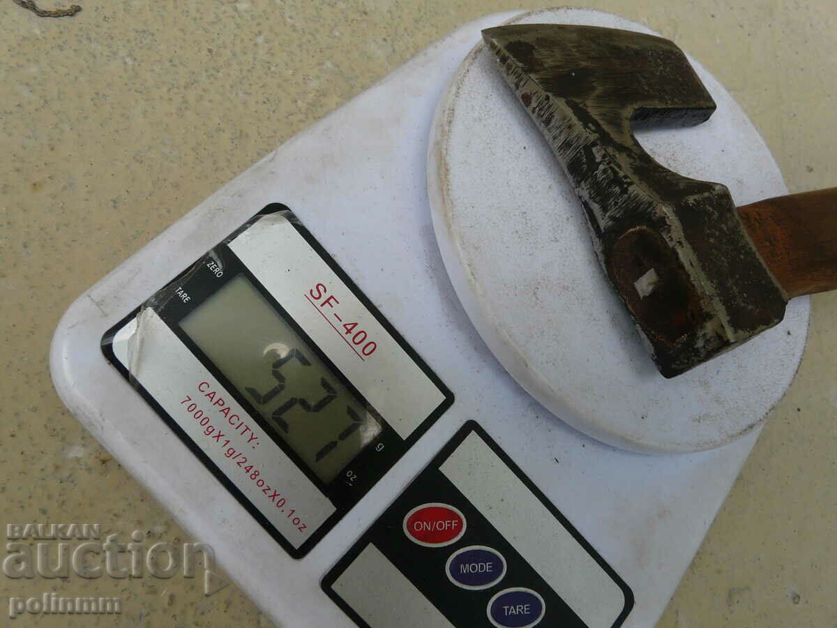 Old Bulgarian hatchet - 311 - 5 Old Bulgarian hatchet - 311 - 5