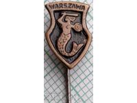 12947 Badge - coat of arms of the city of Warsaw