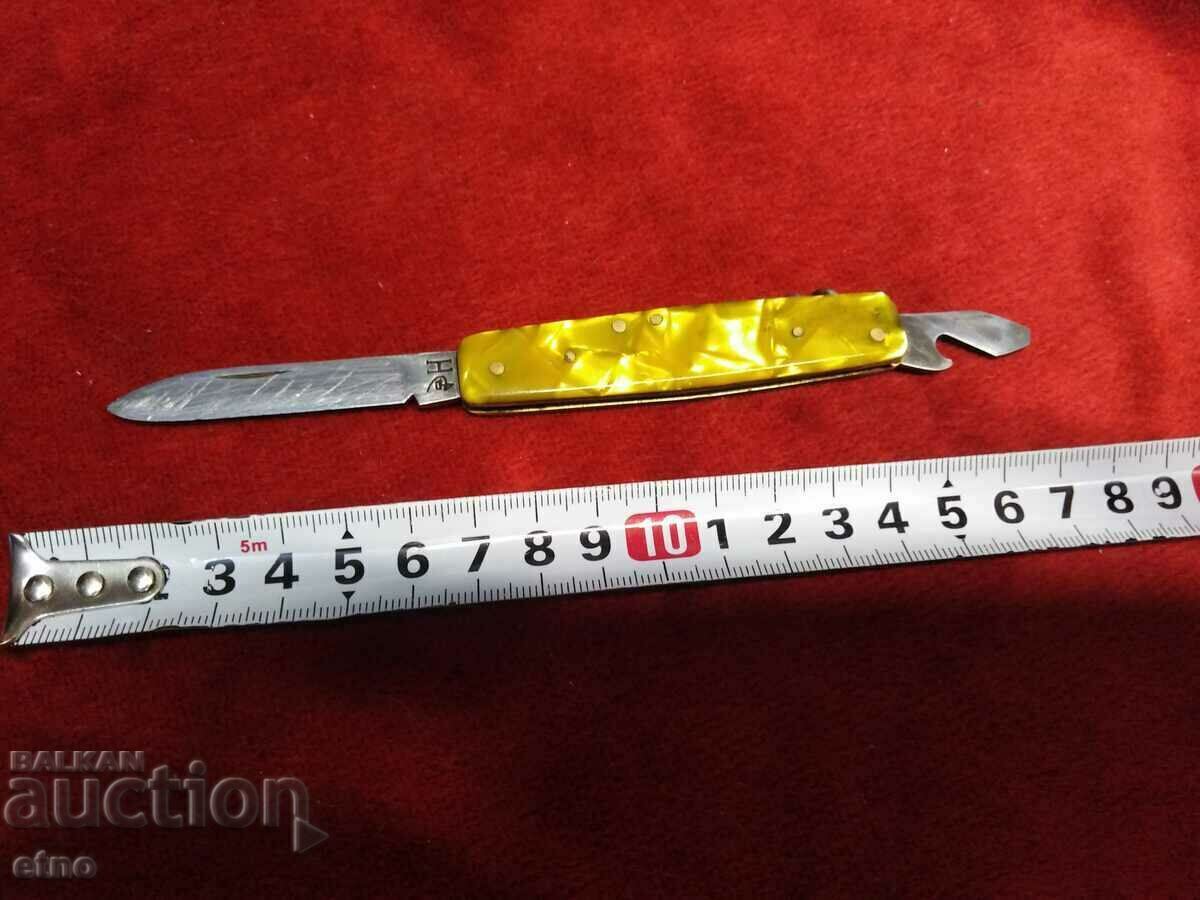 OLD BULGARIAN POCKET KNIFE VELIKO TARNOVO - 7 OLD BULGARIAN POCKET KNIFE VELIKO TARNOVO - 7