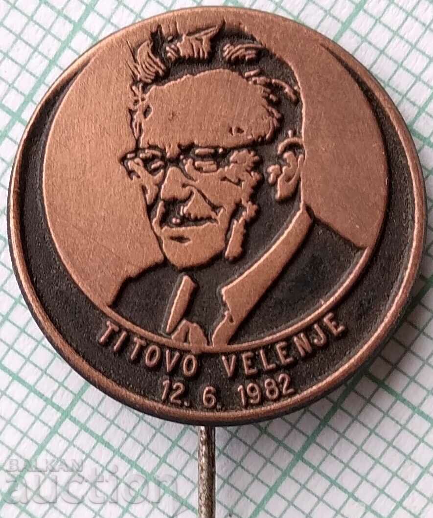 12952 Badge - Josip Broz Tito - Yugoslavia