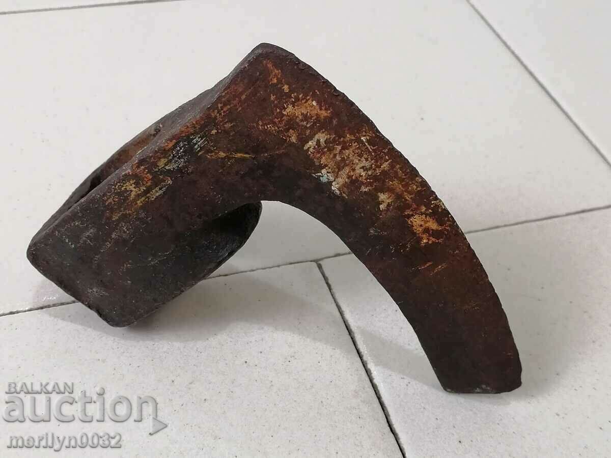 Auction An old ax shaft tool wrought iron Auction An old ax shaft tool wrought iron