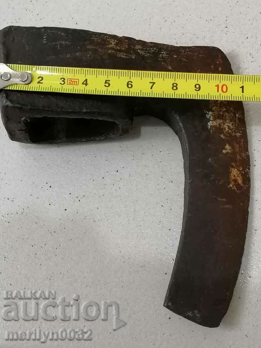 An old ax shaft tool wrought iron - 5 An old ax shaft tool wrought iron - 5