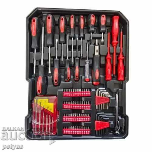 KraFTWorld Hand Tool Case 499 parts with price 176.50 BGN | € 90.24 KraFTWorld Hand Tool Case 499 parts with price 176.50 BGN | € 90.24