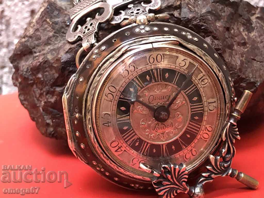Pocket watch by Daniel Quare from 1667 with price 55000.00 BGN | € 28121.05 Pocket watch by Daniel Quare from 1667 with price 55000.00 BGN | € 28121.05