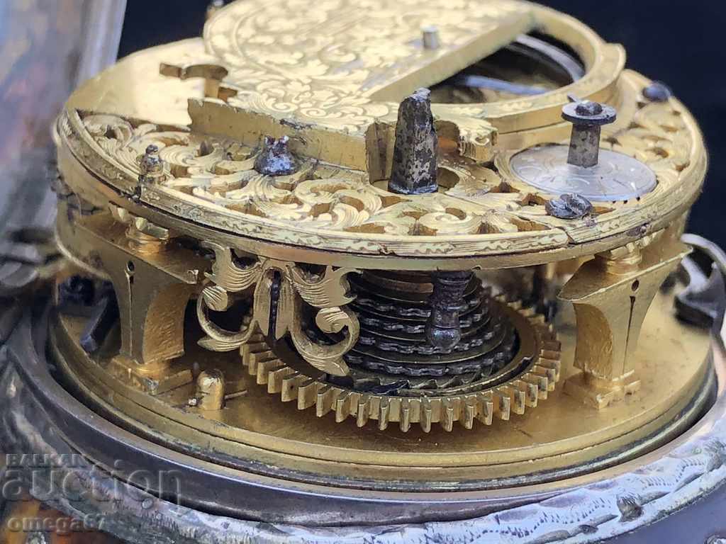 Livrarea Ceas de buzunar Daniel Quare din 1667 Livrarea Ceas de buzunar Daniel Quare din 1667