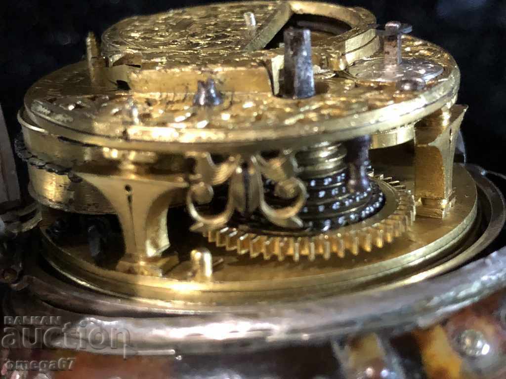 Pocket watch by Daniel Quare from 1667 - 6 Pocket watch by Daniel Quare from 1667 - 6