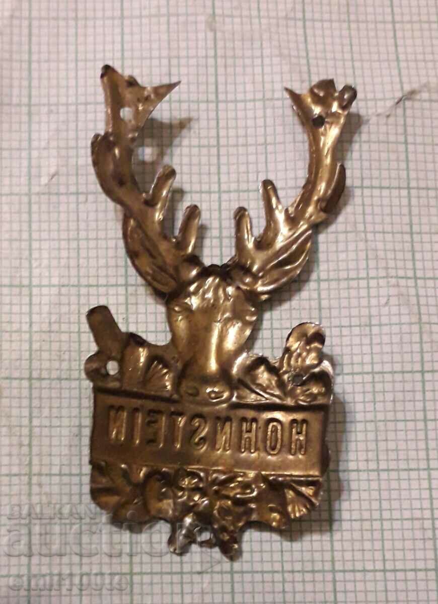 Delivery of Hiking walking stick sign with Ellen Hohnstein Delivery of Hiking walking stick sign with Ellen Hohnstein