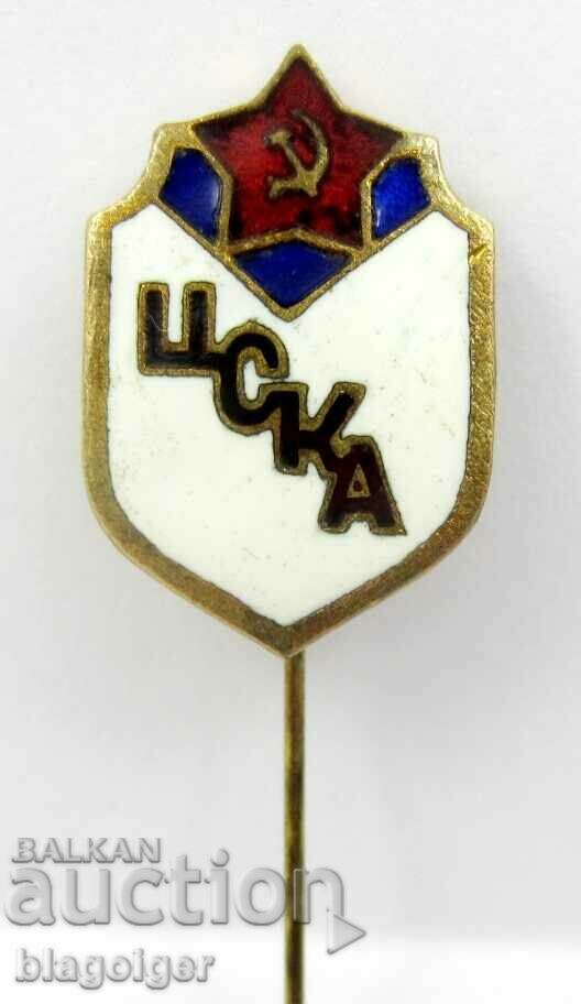 OLD FOOTBALL BADGE-CSKA MOSCOW-USSR-EMAIL