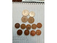 COINS - from the 15th century NUMBERS - 13 pcs.