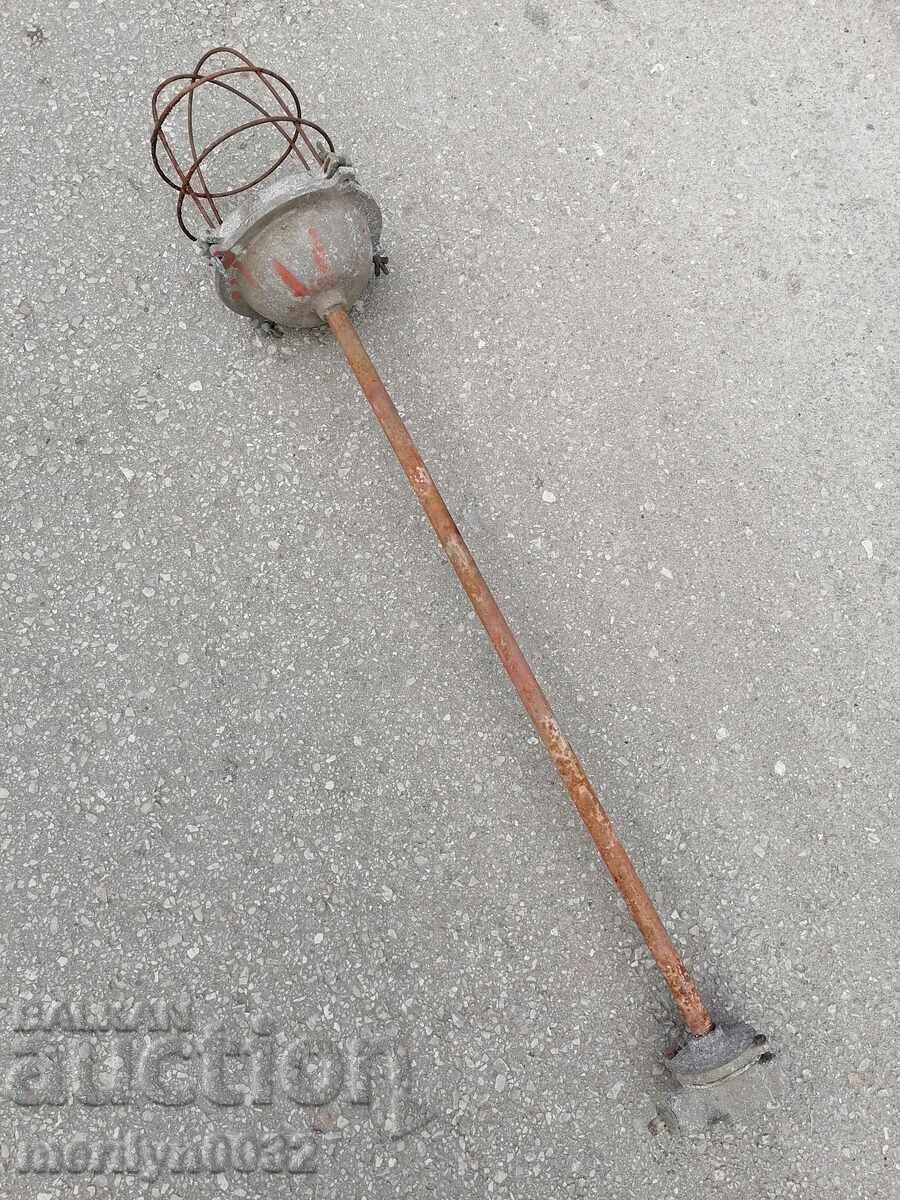 An old industrial lamp from the time of industrialization NRB with price 53.00 BGN | € 27.10 An old industrial lamp from the time of industrialization NRB with price 53.00 BGN | € 27.10