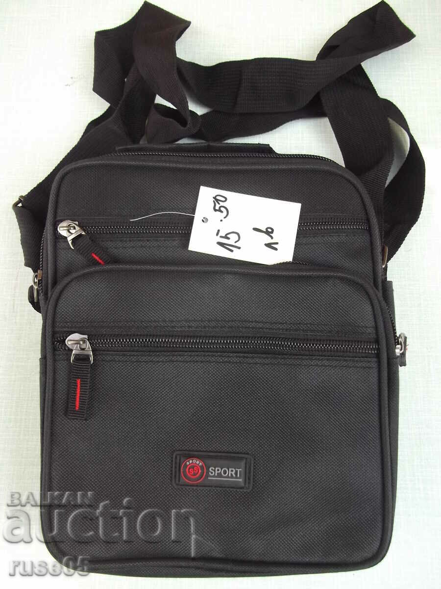Shoulder bag for men, new - 4 with price 12.00 BGN | € 6.14 Shoulder bag for men, new - 4 with price 12.00 BGN | € 6.14