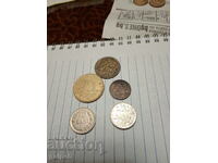 COINS - from the 15th century NUMBER - 5 pcs.