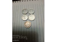 COINS - from the 15th century NUMBER - 5 pcs.