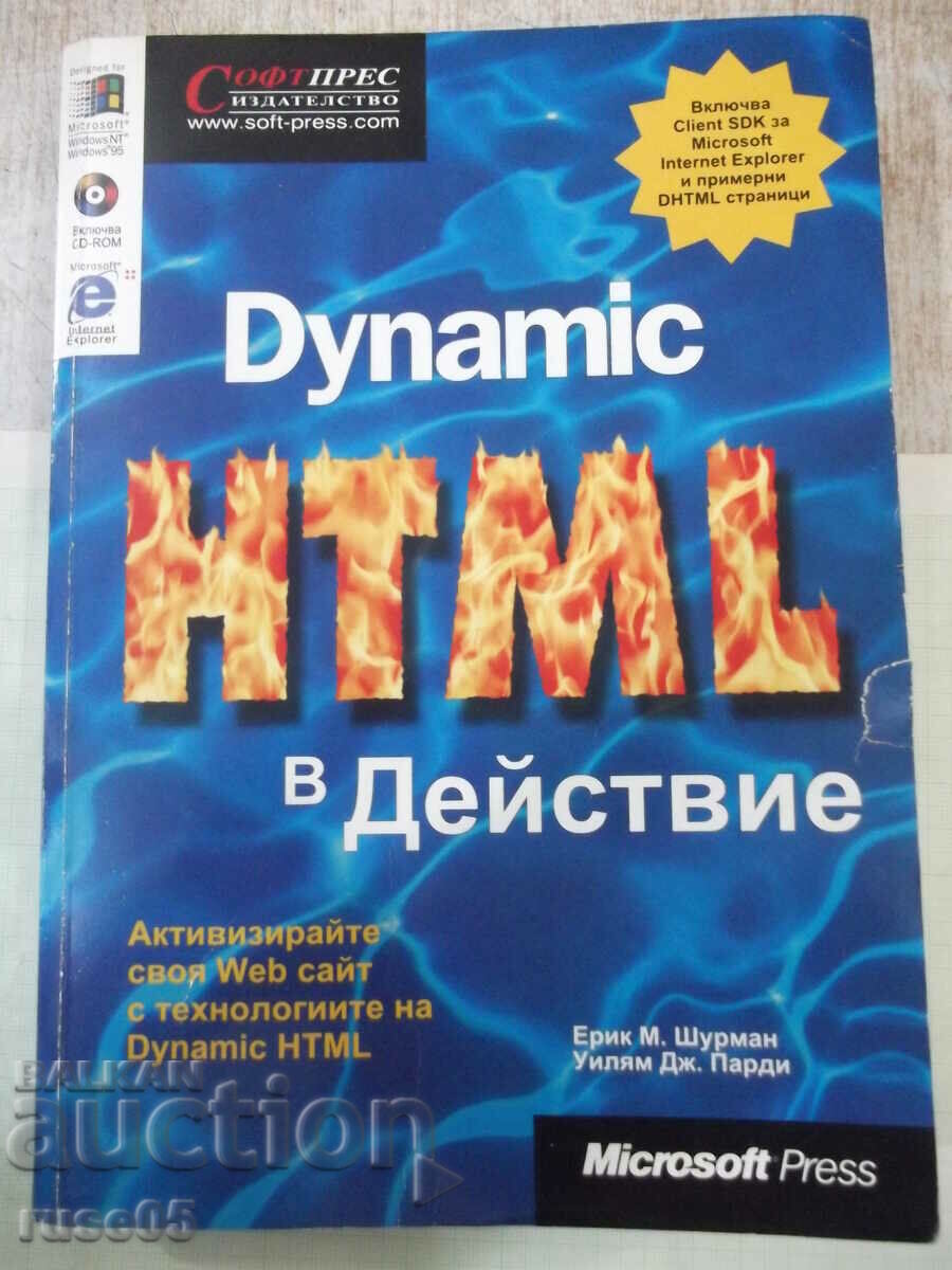 Cartea „HTML dinamic în acțiune – colectiv” - 520 de pagini.