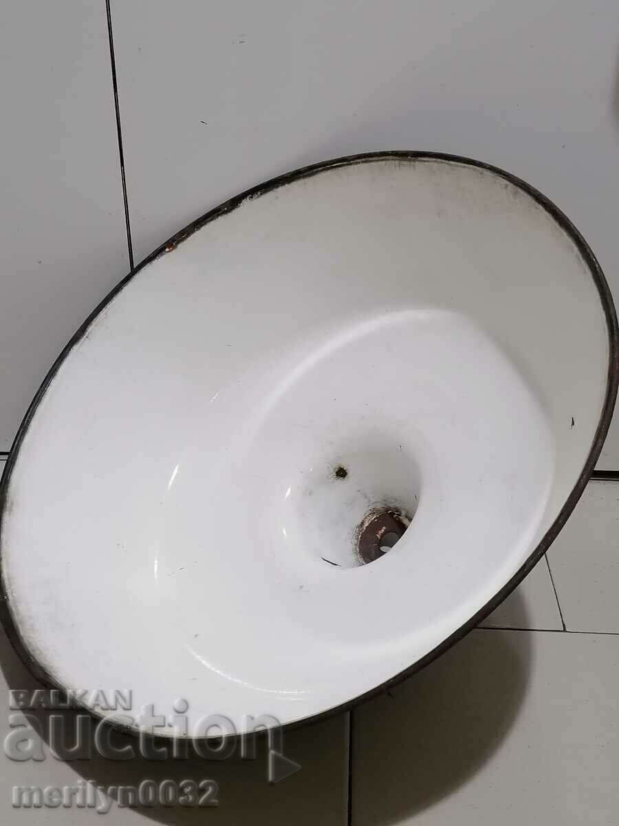 Double-sided enameled reflector lamp reflector enamel 60s it - 6 Double-sided enameled reflector lamp reflector enamel 60s it - 6