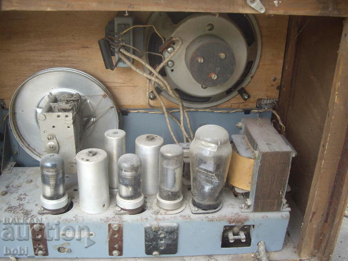 Old tube radio "Marek" - 6 Old tube radio "Marek" - 6