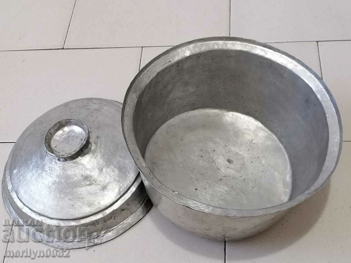 Delivery of Tinned pot copper household vessel Delivery of Tinned pot copper household vessel