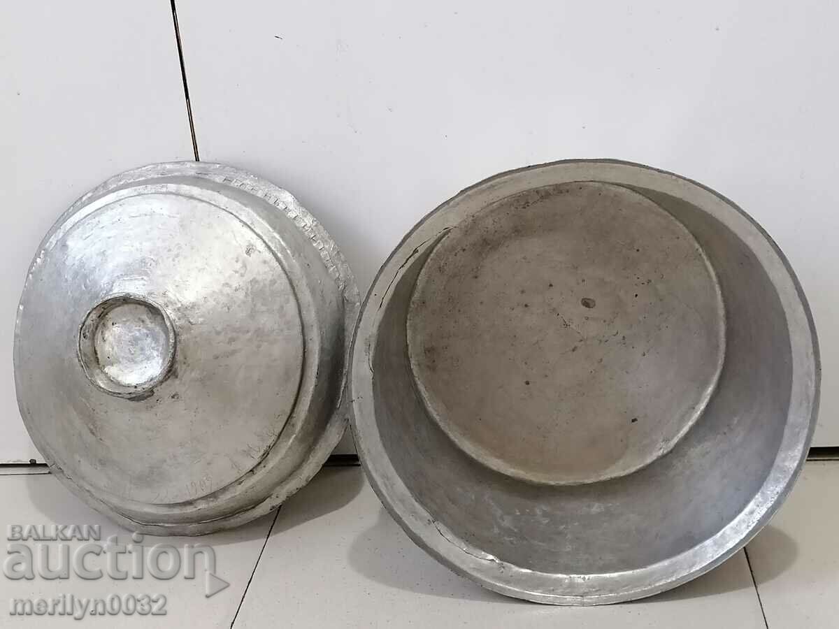 Tinned pot copper household vessel - 5 Tinned pot copper household vessel - 5