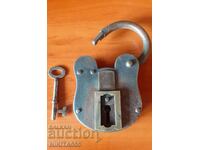 A rare large padlock from the 1920s-30s
