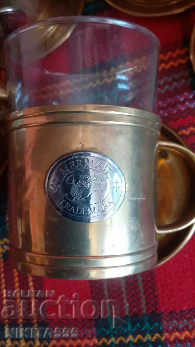 A beautiful service of the brand Mermaid Trademark-Rusalka with price 220.00 BGN | € 112.48 A beautiful service of the brand Mermaid Trademark-Rusalka with price 220.00 BGN | € 112.48