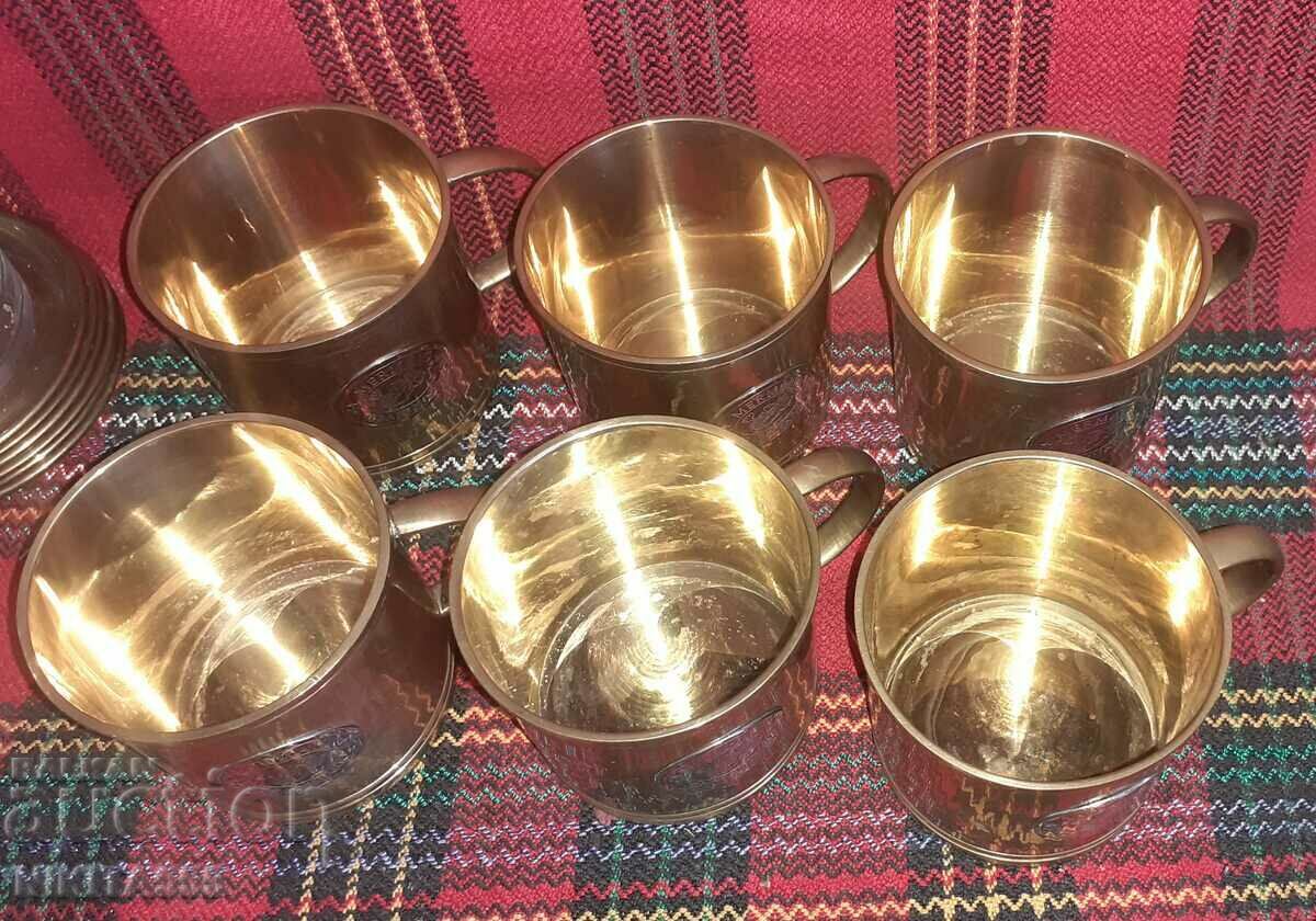 A beautiful service of the brand Mermaid Trademark-Rusalka - 6 A beautiful service of the brand Mermaid Trademark-Rusalka - 6