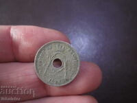 1922 5 centimes Belgium inscription in French