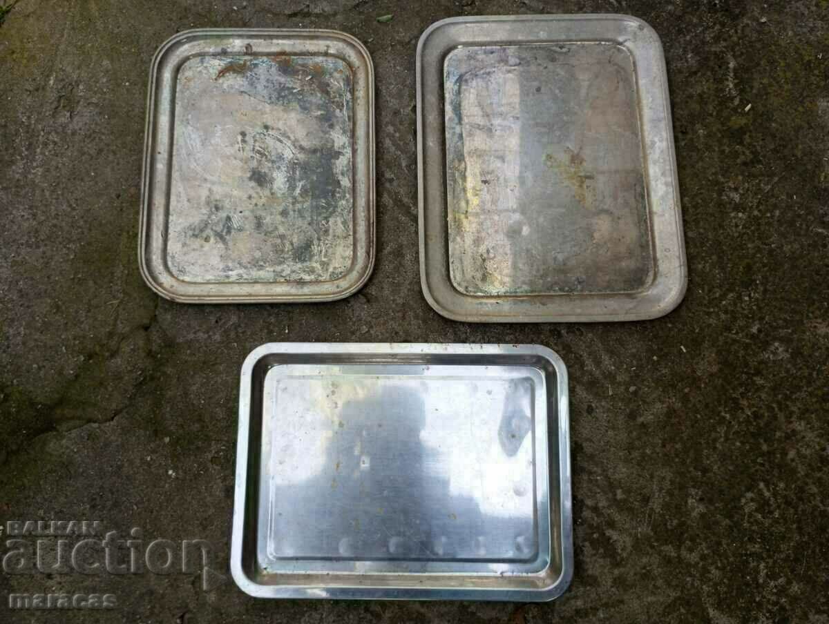 Metal trays