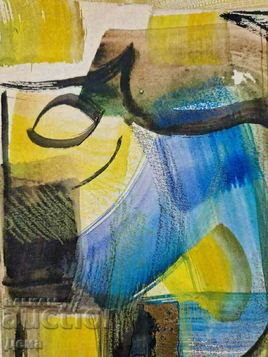 An interesting abstract painting with price 25.00 BGN | € 12.78