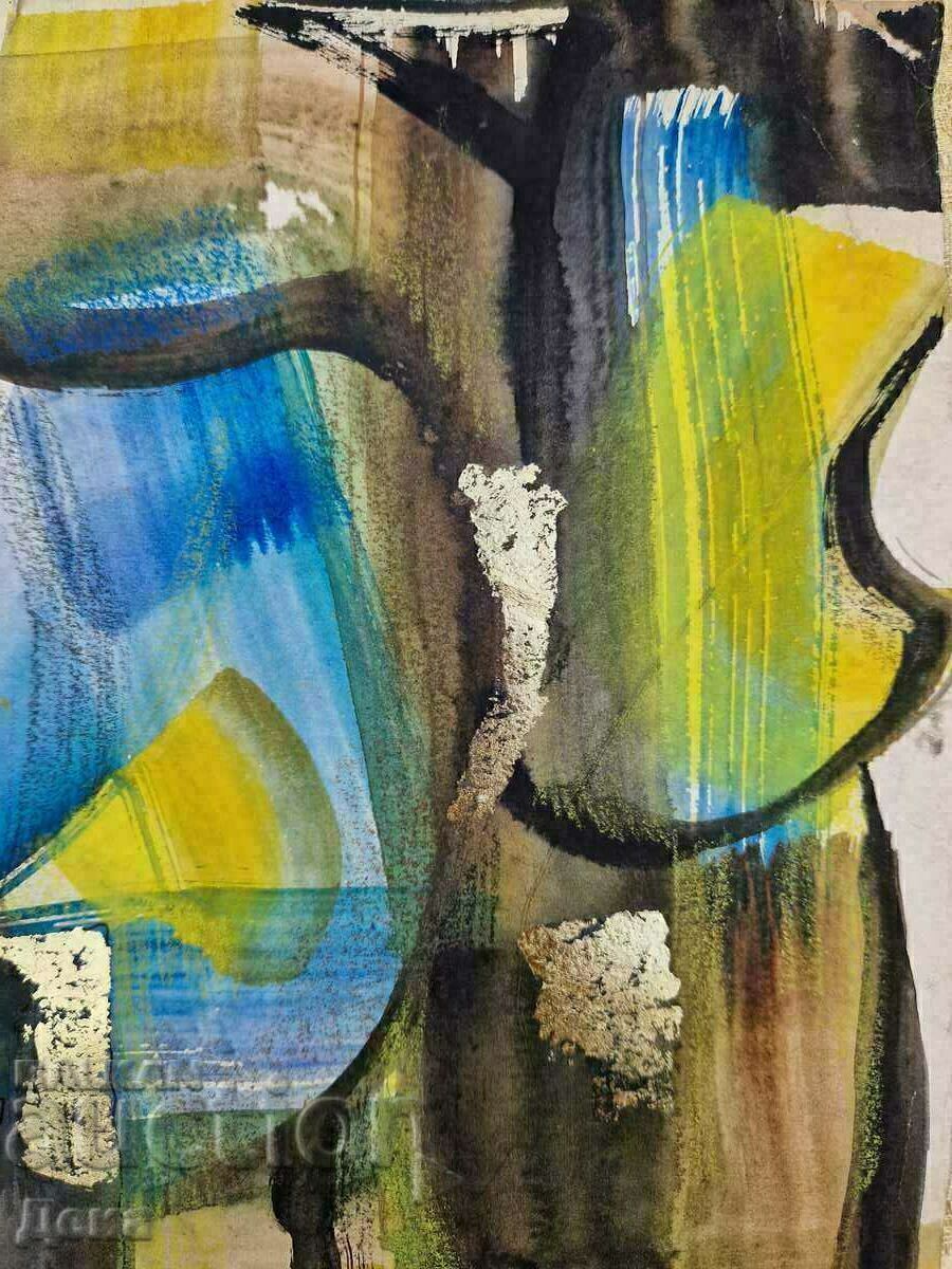 Auction  An interesting abstract painting