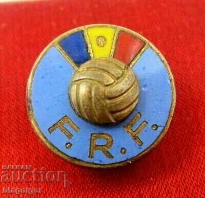 OLD FOOTBALL BADGE-ROMANIAN FOOTBALL FEDERATION-EMAIL