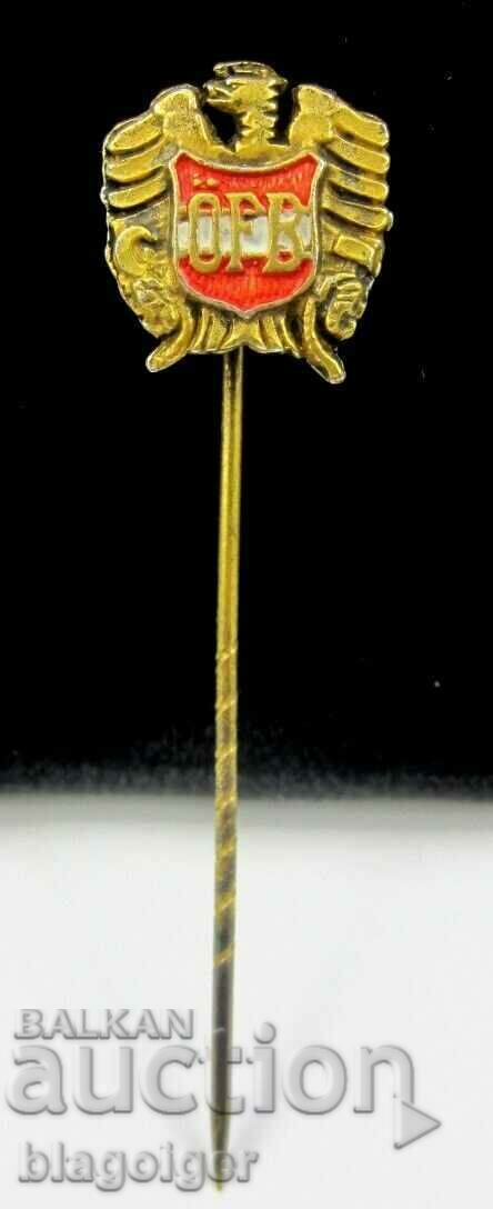 OLD FOOTBALL BADGE - AUSTRIA FOOTBALL FEDERATION with price 9.99 BGN | € 5.11 OLD FOOTBALL BADGE - AUSTRIA FOOTBALL FEDERATION with price 9.99 BGN | € 5.11