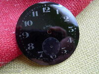 cadran din portelan 8 ZILE pentru ceas de buzunar-52mm